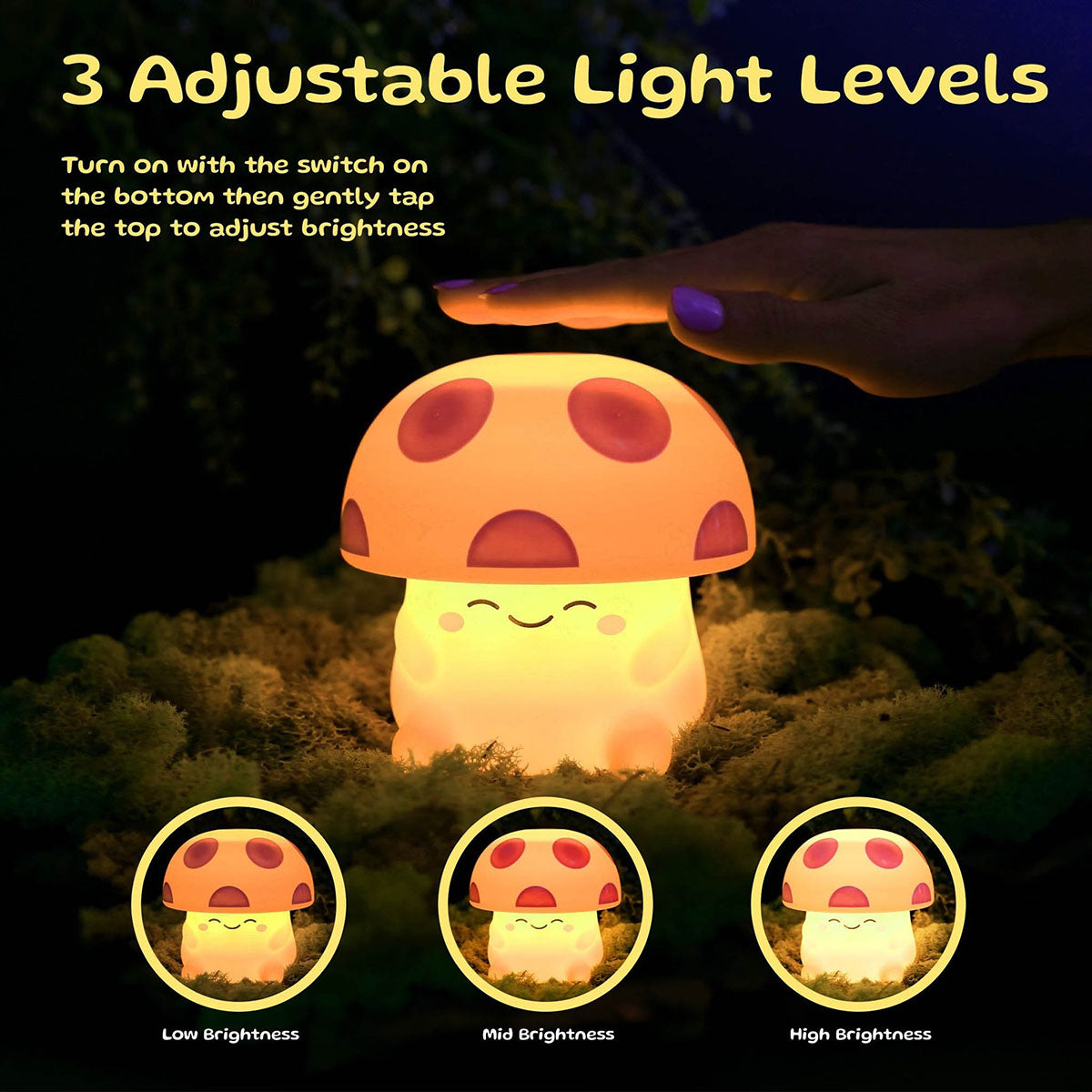 World of Mushi Ambient Mushroom Light
