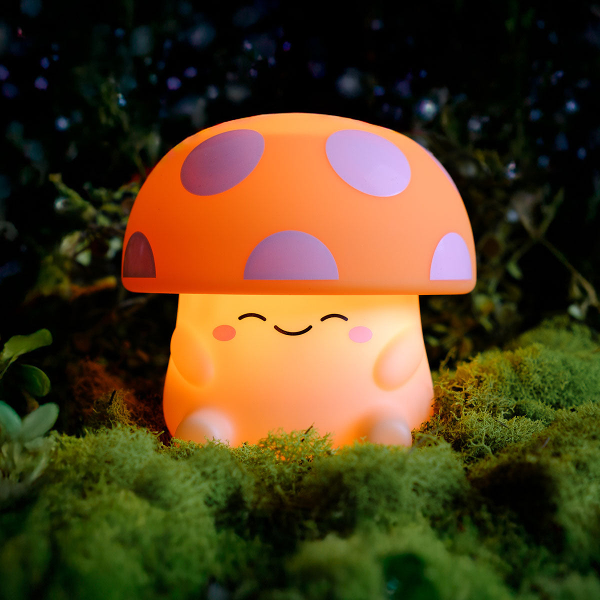 World of Mushi Ambient Mushroom Light - Orange