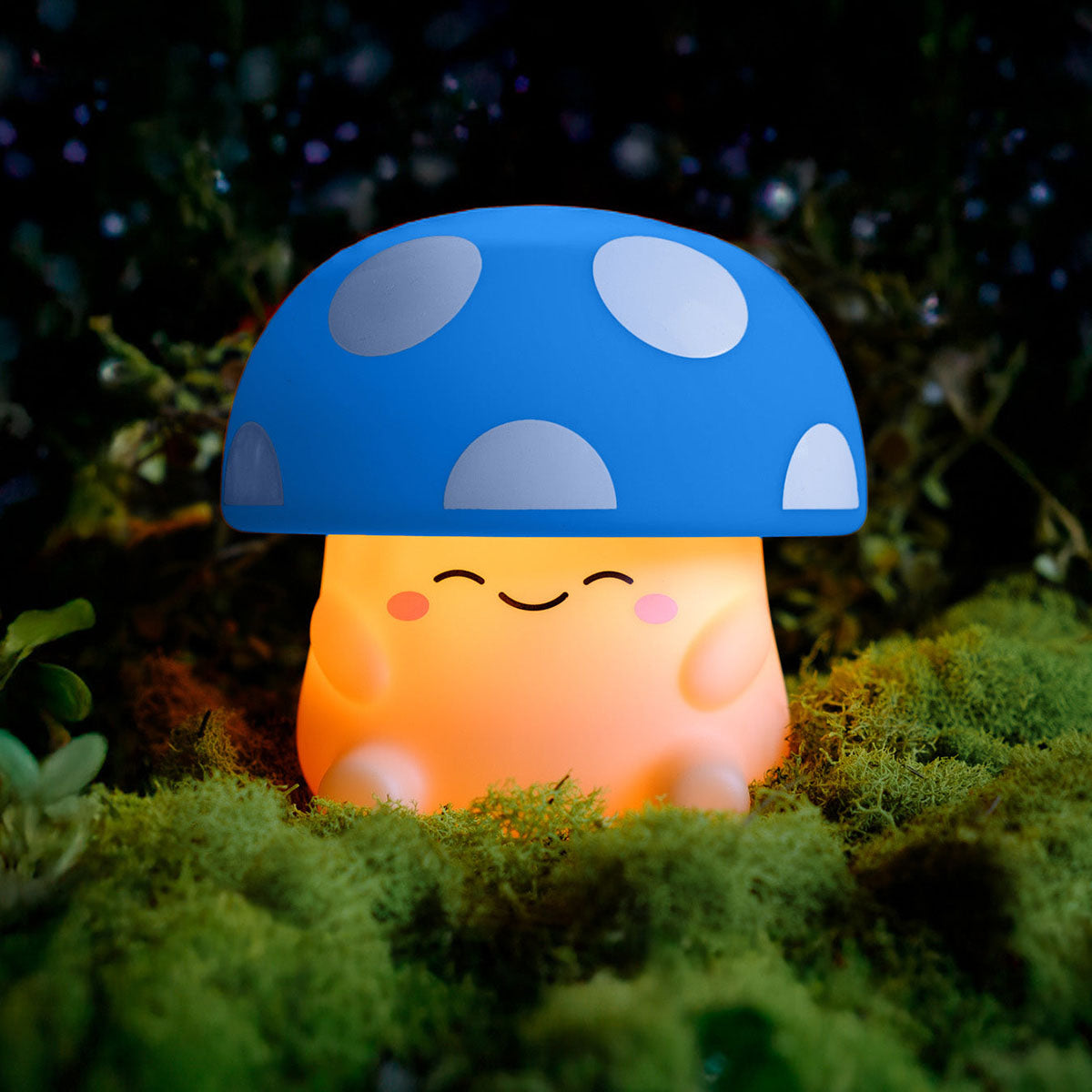 World of Mushi Ambient Mushroom Light - Blue