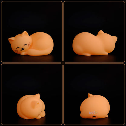 World of Mushi Ambient Sleeping Cat Lamp