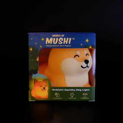 World of Mushi Ambient Shibu Inu Dog Lamp