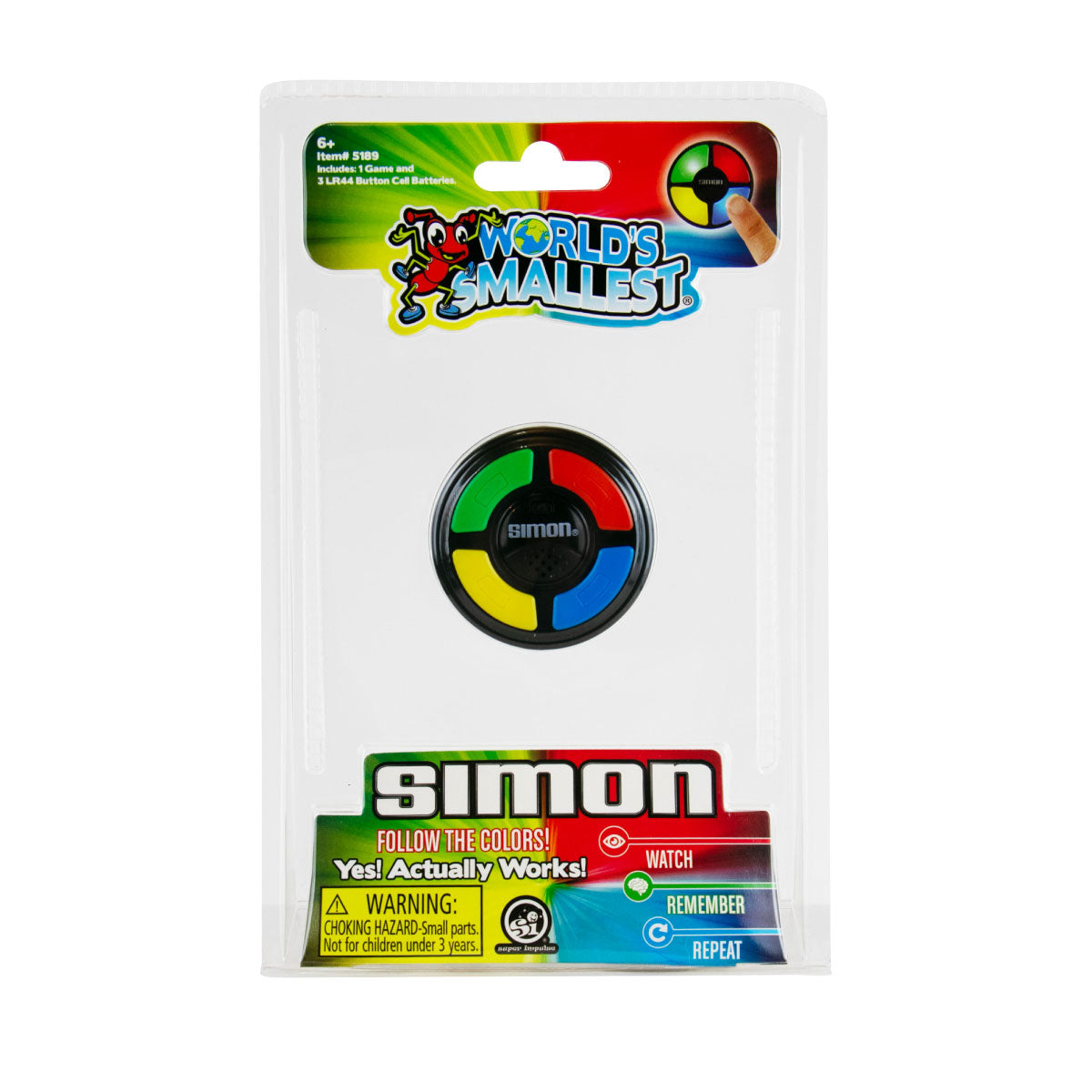 World’s Smallest Simon Game from Super Impulse