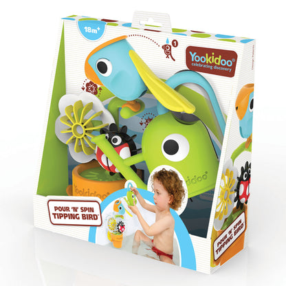 Yookidoo Pour N Spin Tipping Bird