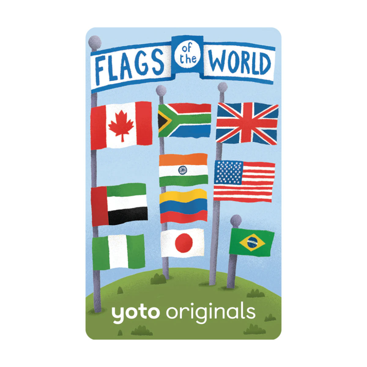Yoto Flags of the World Happy Up Inc Toys & Games