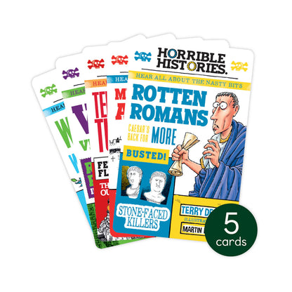 Yoto Horrible Histories Collection Volume 1 - 5 Card Pack
