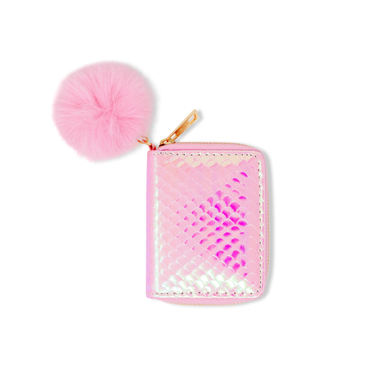 Pink Tiny Treasures Shiny Mermaid Scale Wallet