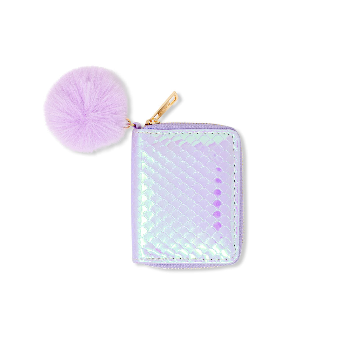 Purple Tiny Treasures Shiny Mermaid Scale Wallet