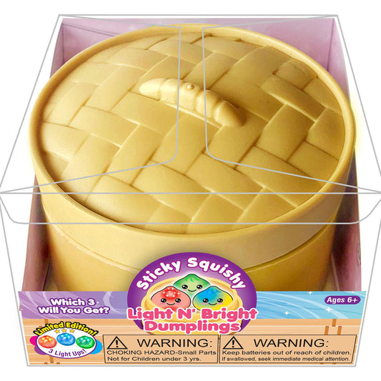 Surprise! Light N' Bright Mini Squishy Dumplinz 3 Pack Blind Box
