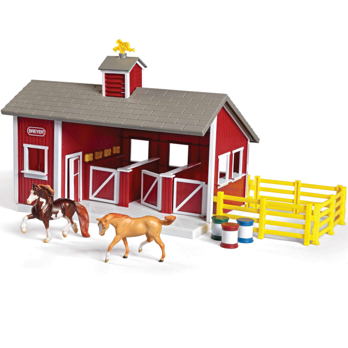 Breyer Red Stable Playset