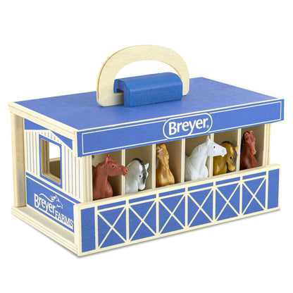 Breyer Wooden Stable Carry Stable