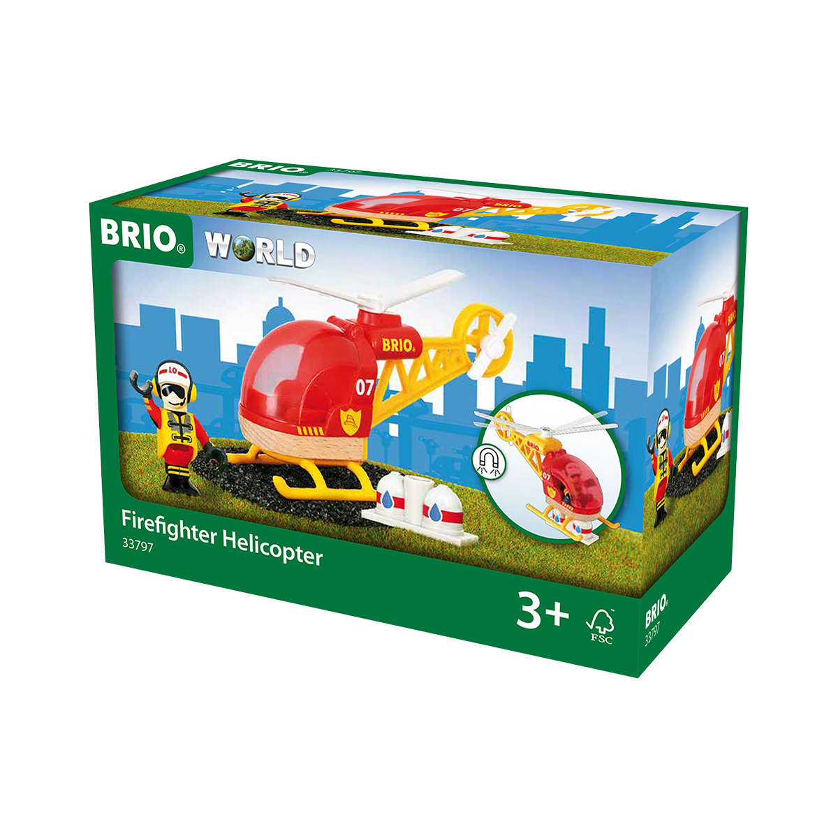 Brio Firefighter Helicopter