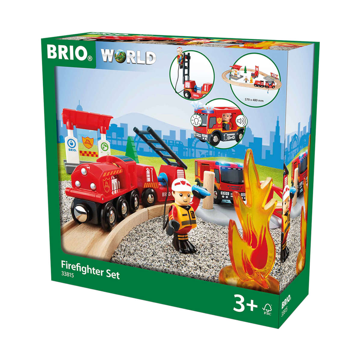 Brio Firefighter Set