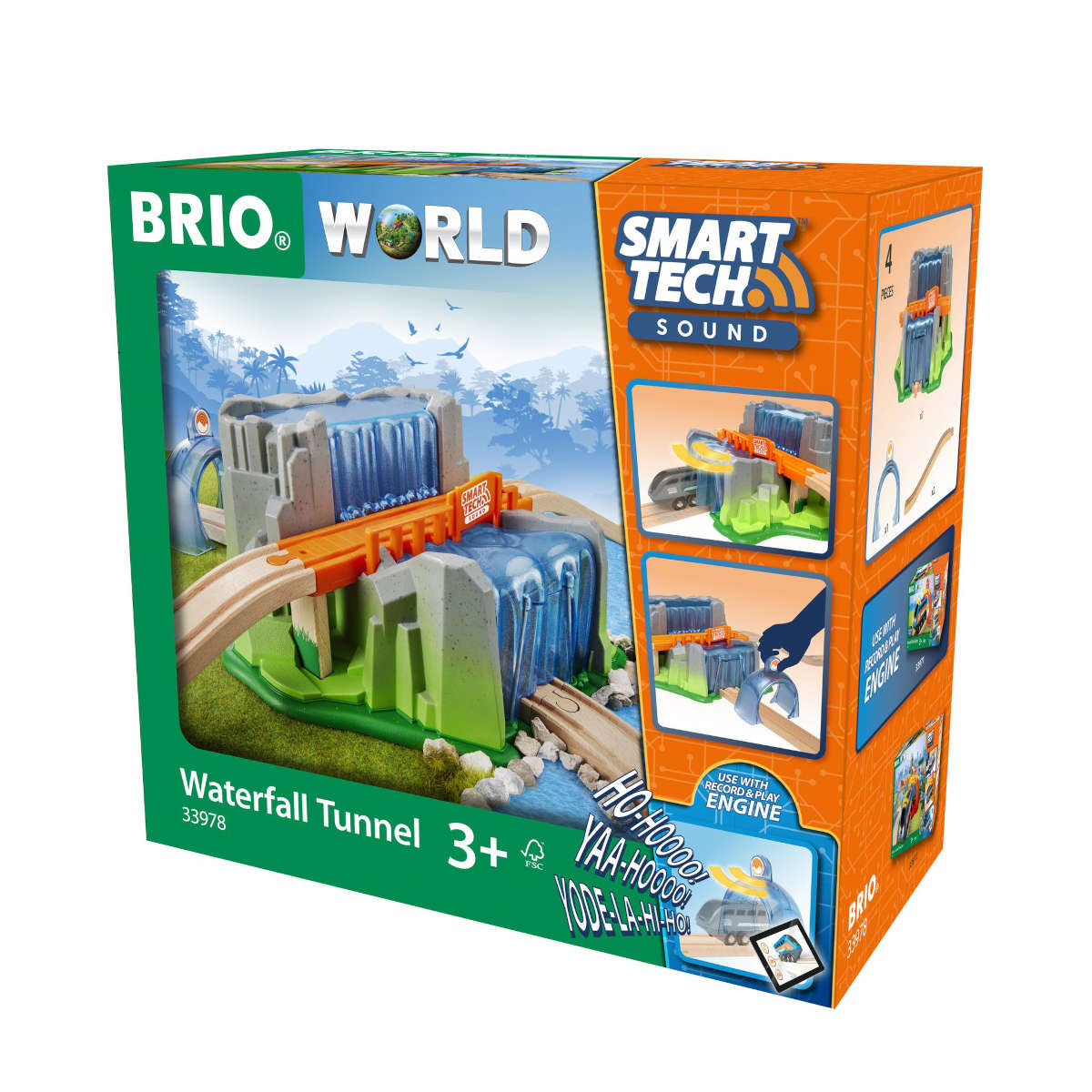 Brio Smart Tech Sound Waterfall Tunnel 