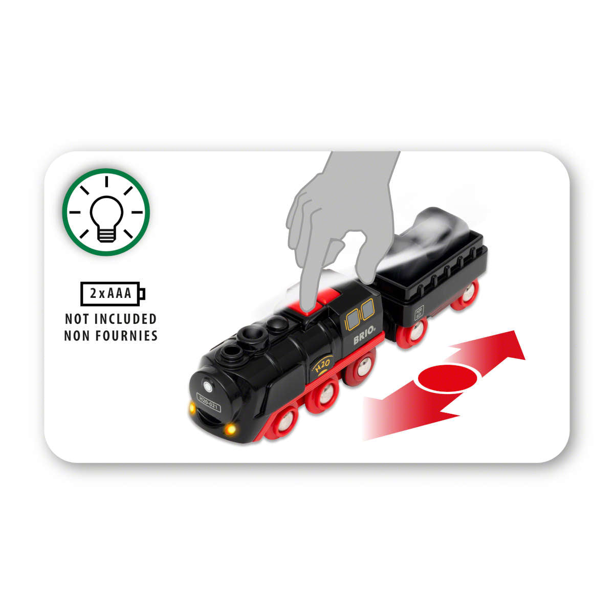 Brio Battery Operated Steaming Train