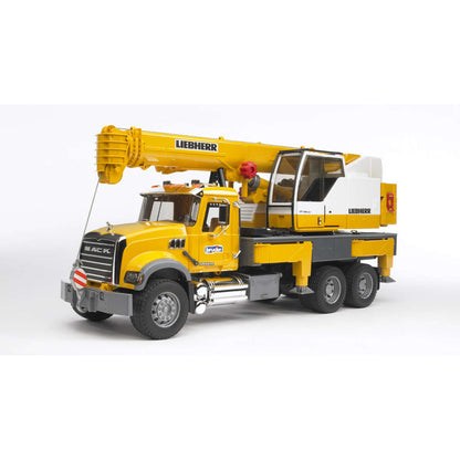 Bruder MACK Granite Liebher Crane Truck