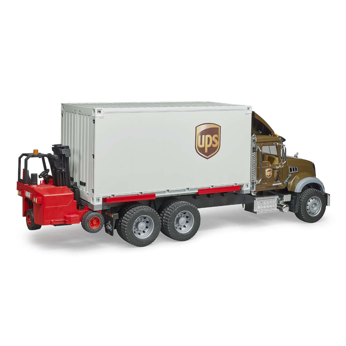 Bruder MACK Granite UPS Logistics Truck