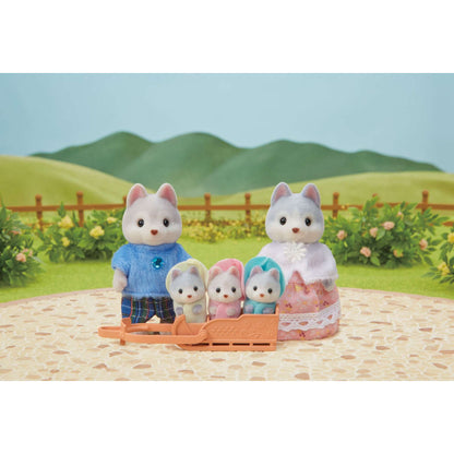 Calico Critters Husky Family 