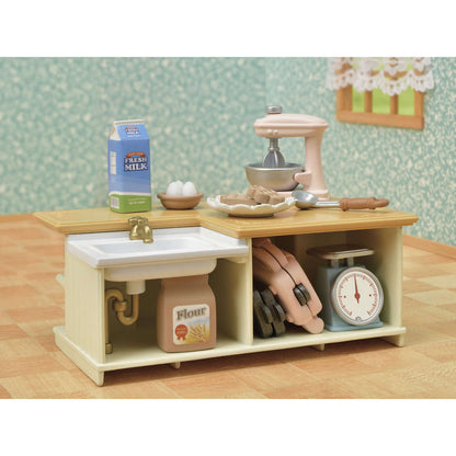 Calico Critters Kitchen Island Set