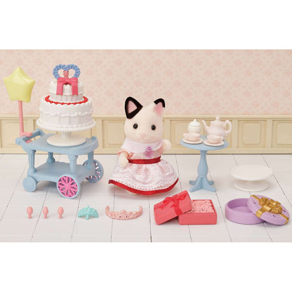 Calico Critters Partytime Playset Tuxedo Cat
