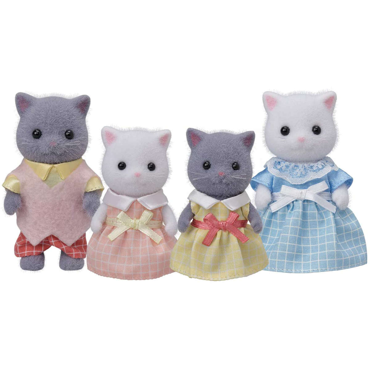 Calico Critters Persian Cat Family