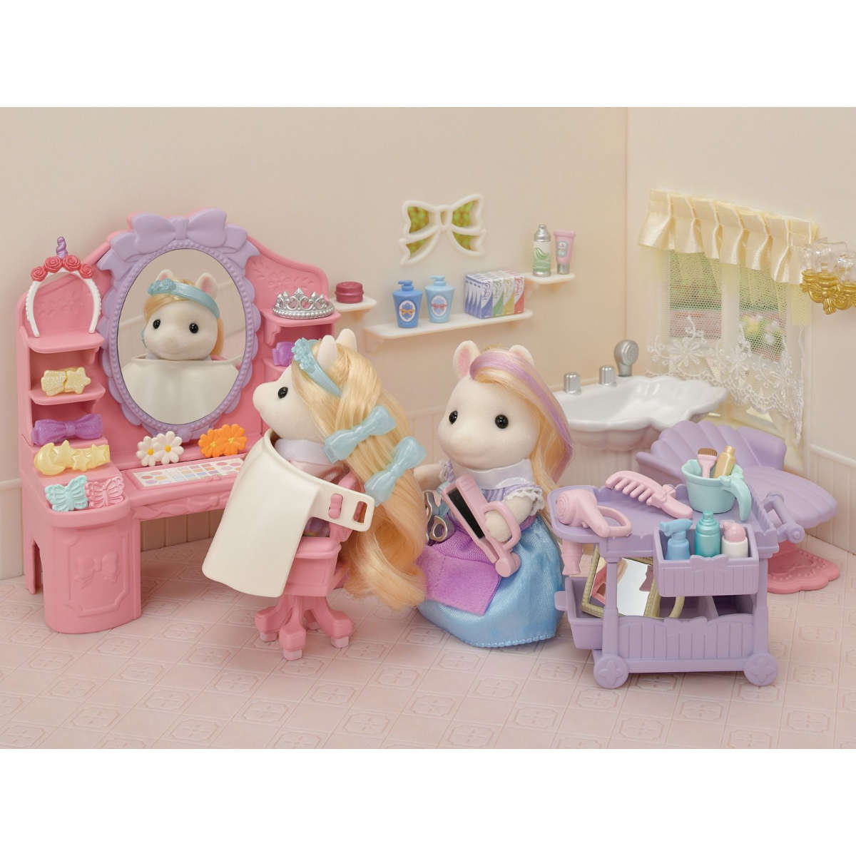 Calico Critters Pony's Hair Stylist Set