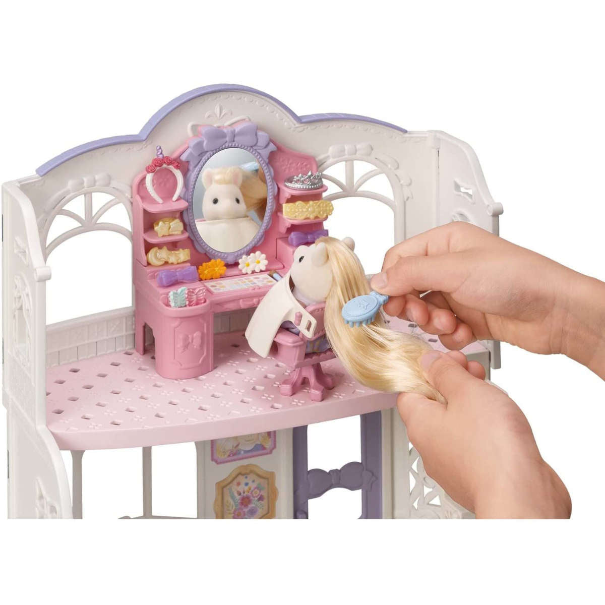 Calico Critter Pony's Stylish Hair Salon Set