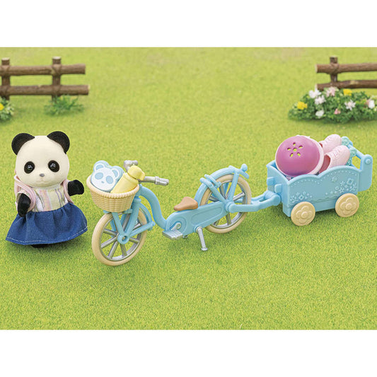 Calico Critters Pookie Panda Cycle & Skate Set
