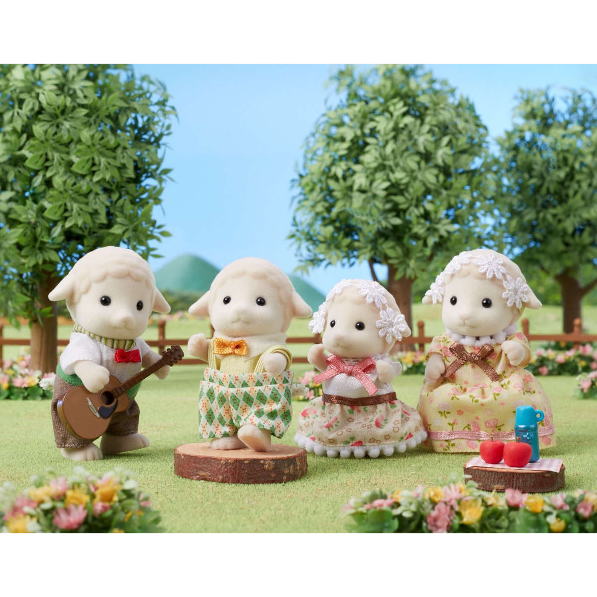 Calico Critters Sheep Family