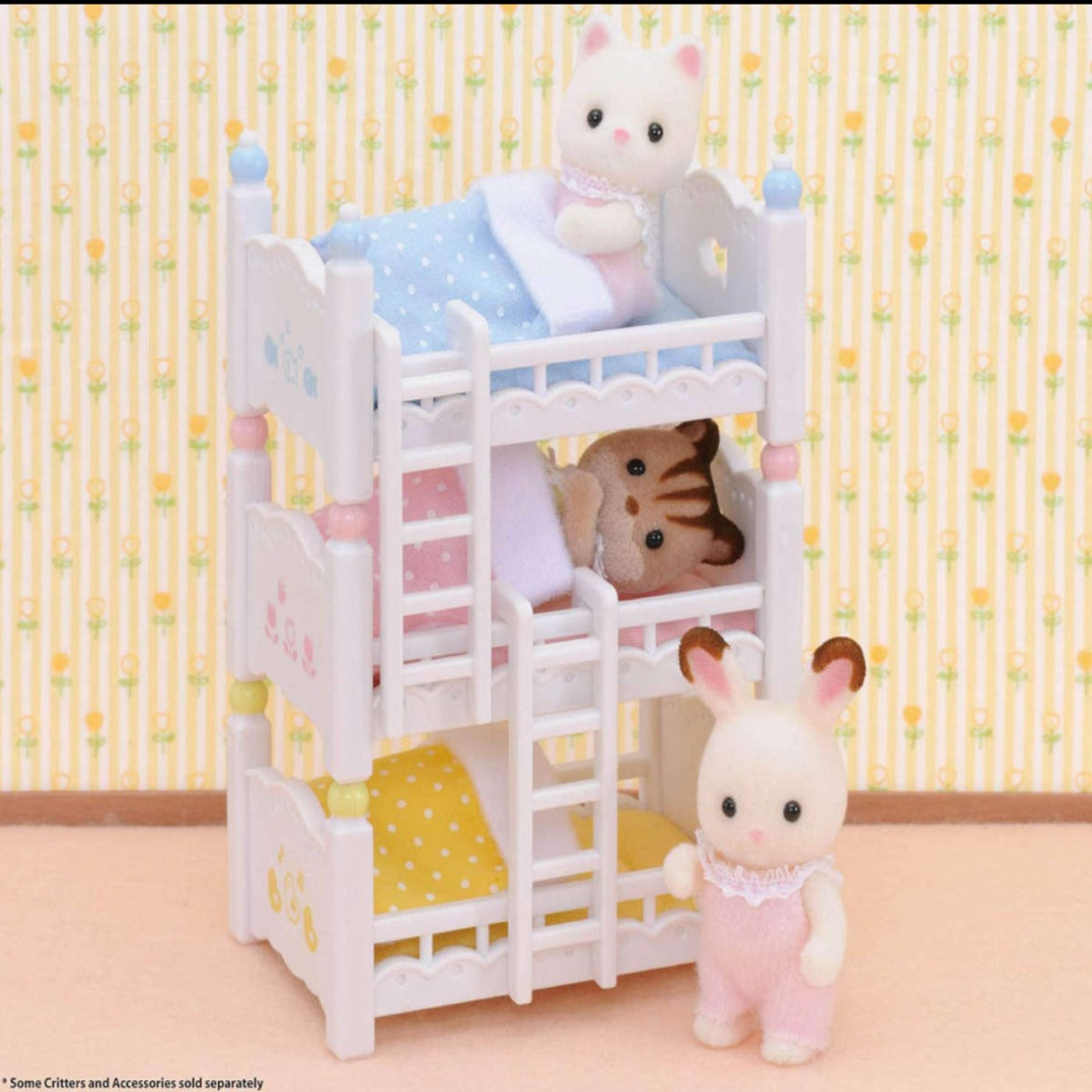 Calico Critters Triple Baby Bunk Bed