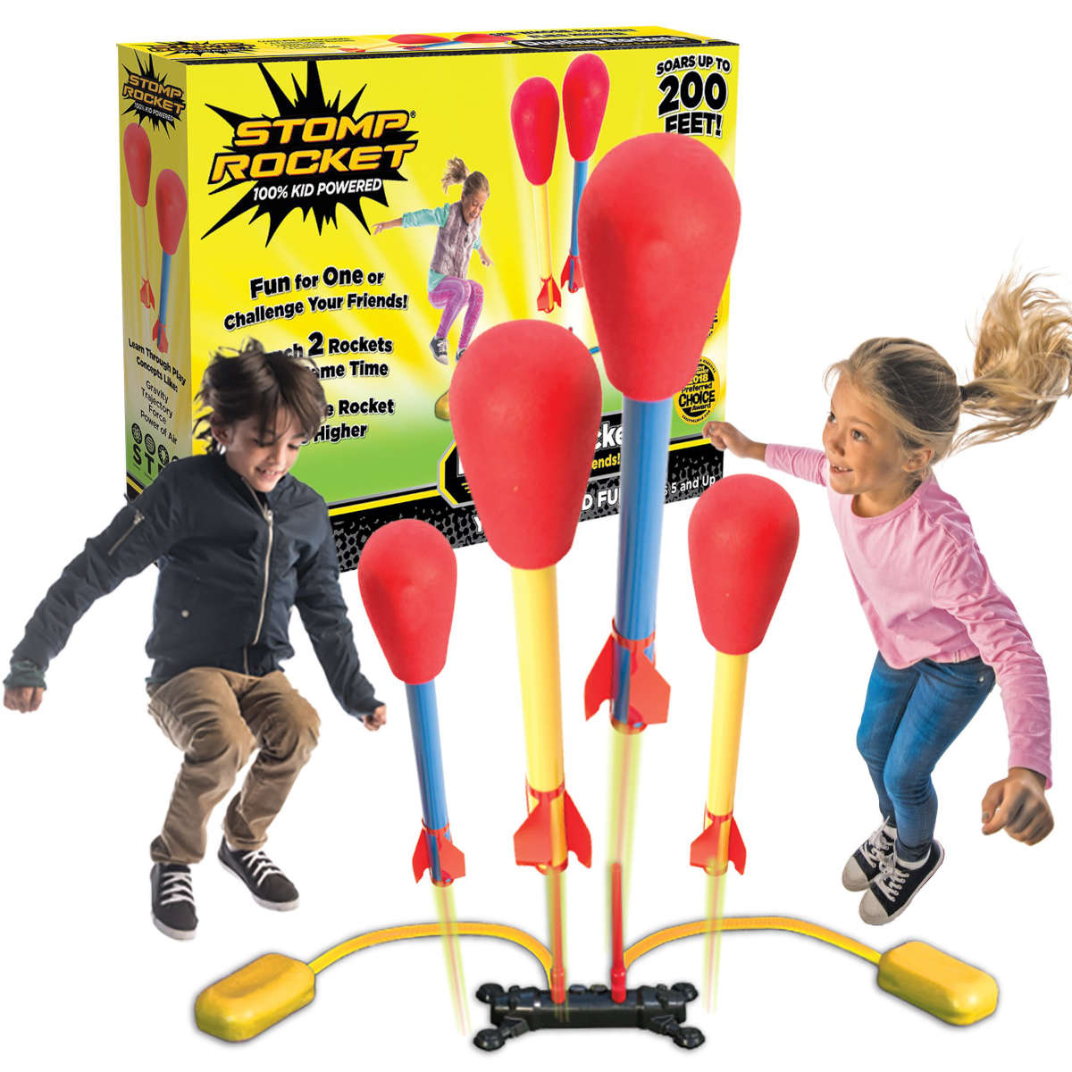 Stomp Rocket Dueling