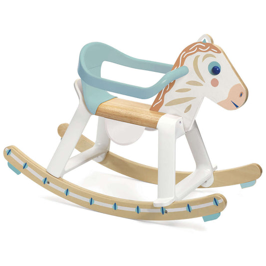 Djeco Baby Cavali White Rocking Horse
