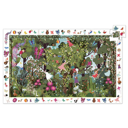 Djeco Garden Play Time Observation Puzzle 100 pieces