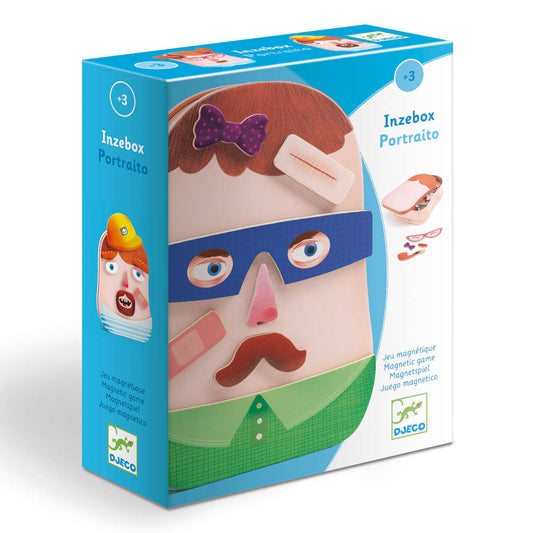 Djeco Inzebox Portraito Magnetic Play Set