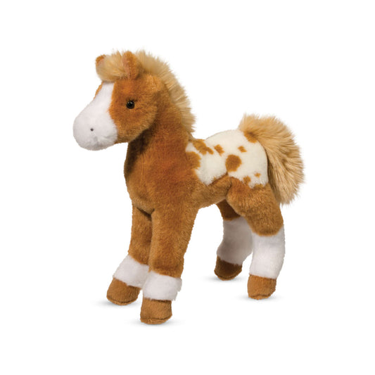 Freckles the Golden Appaloosa Foal by Douglas