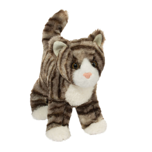 Douglas Zigby Gray Stripe Cat