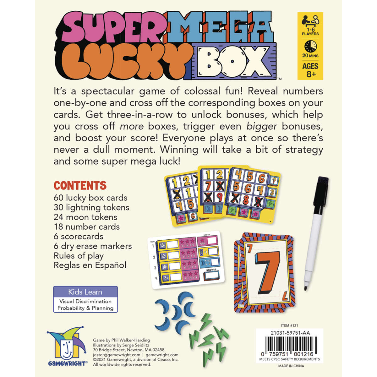 Super Mega Lucky Box by Gamewright