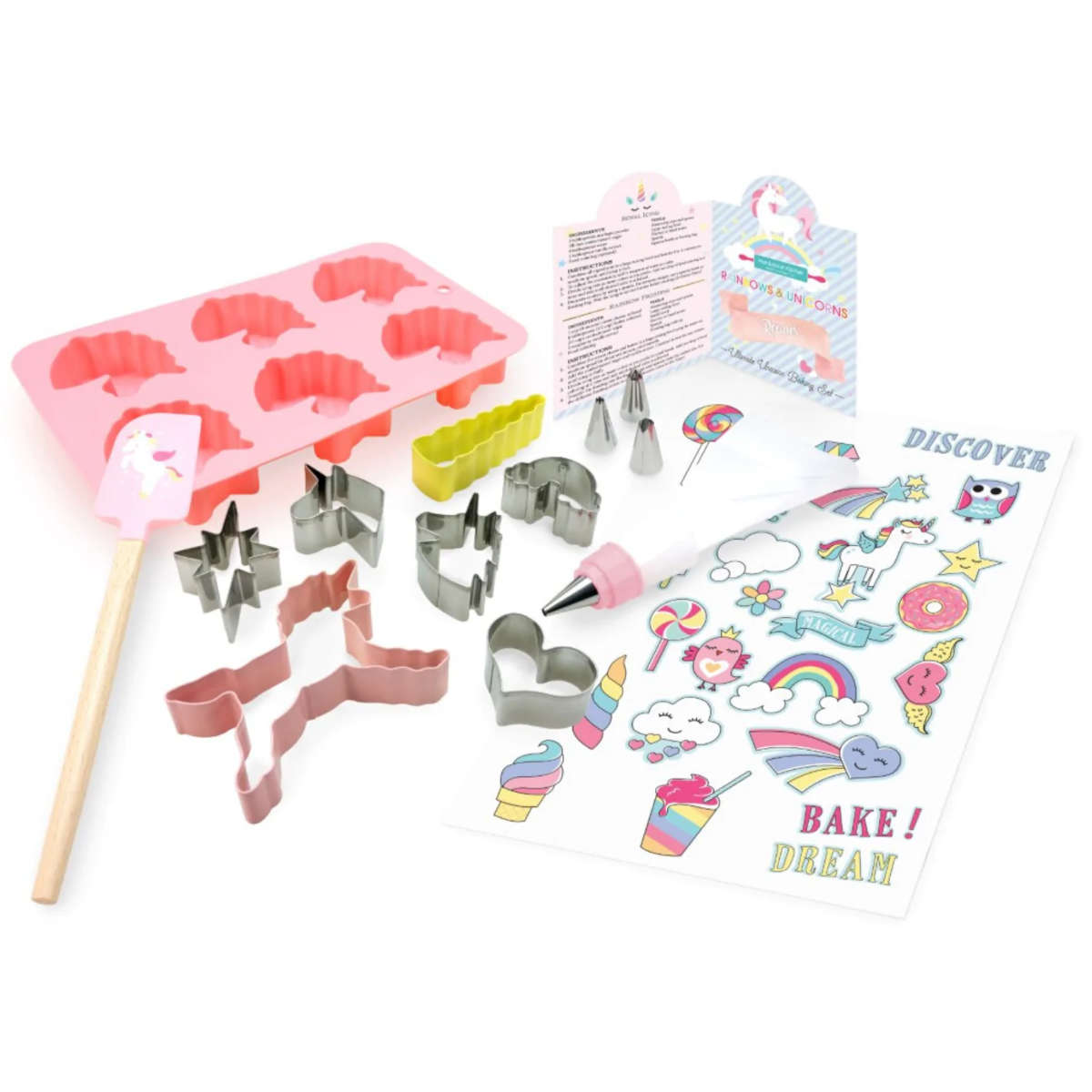 Handstand Kitchen Rainbows & Unicorns Ultimate Baking Set