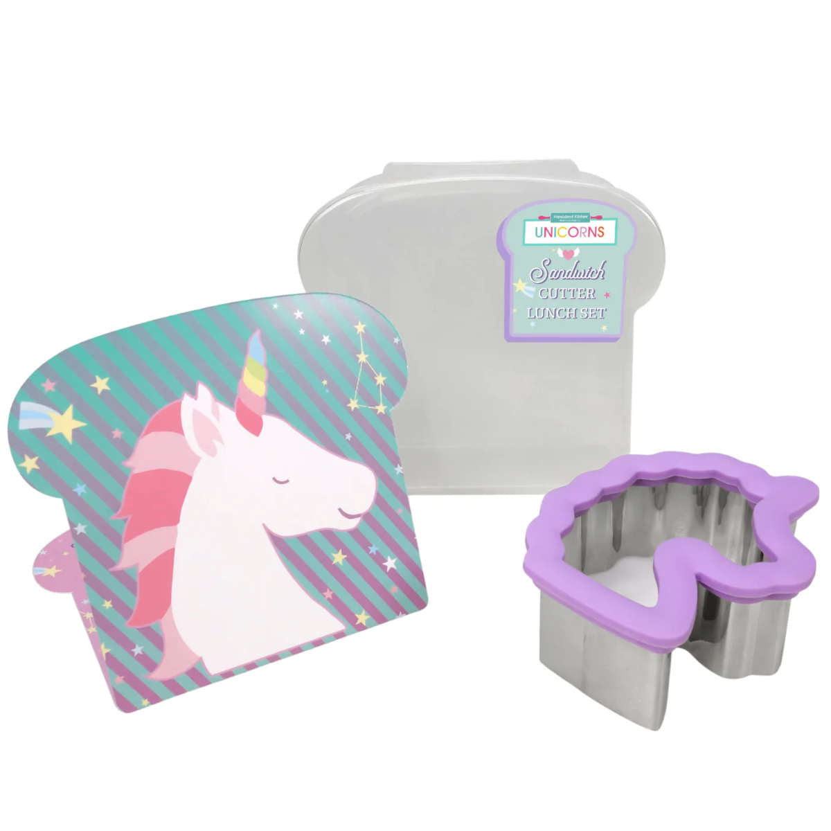 Handstand Kitchen Sandwich Cutter Lunch Set