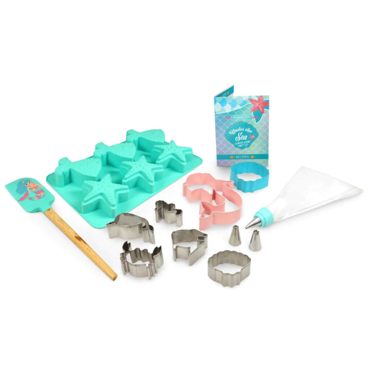 Handstand Kitchen Under the Sea Mermaid Ultimate Baking Set