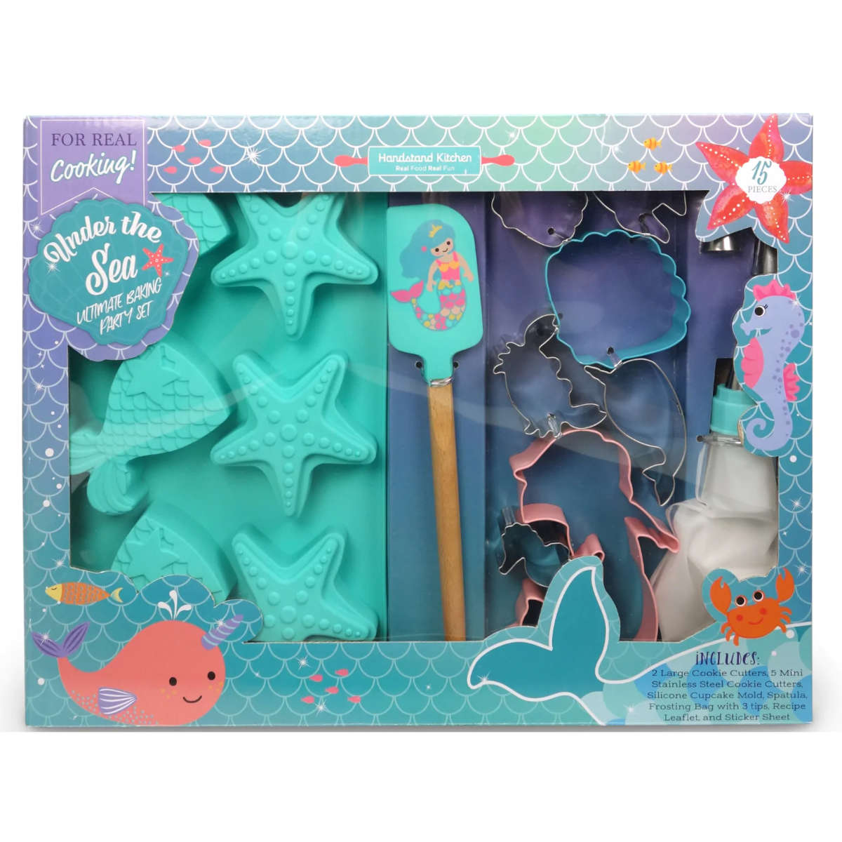 Handstand Kitchen Under the Sea Mermaid Ultimate Baking Set