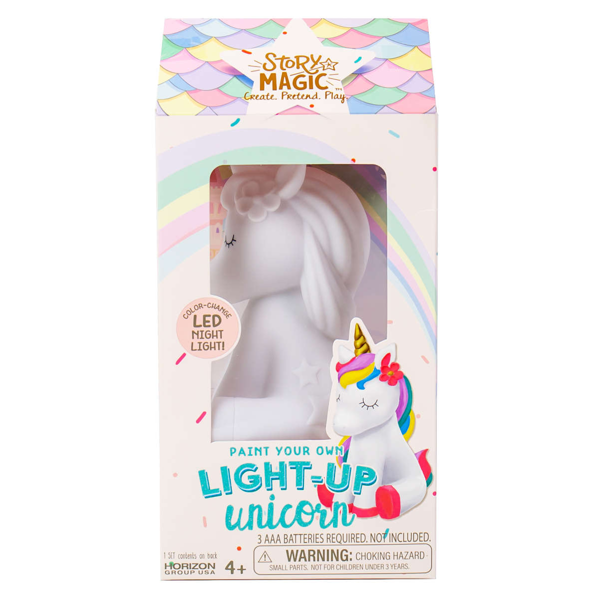 Story Magic PYO Light-Up Unicorn by Horizon Group, USA