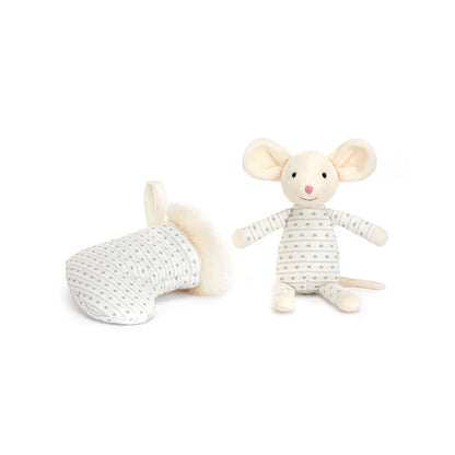 Jellycat Shimmer Stocking Mouse