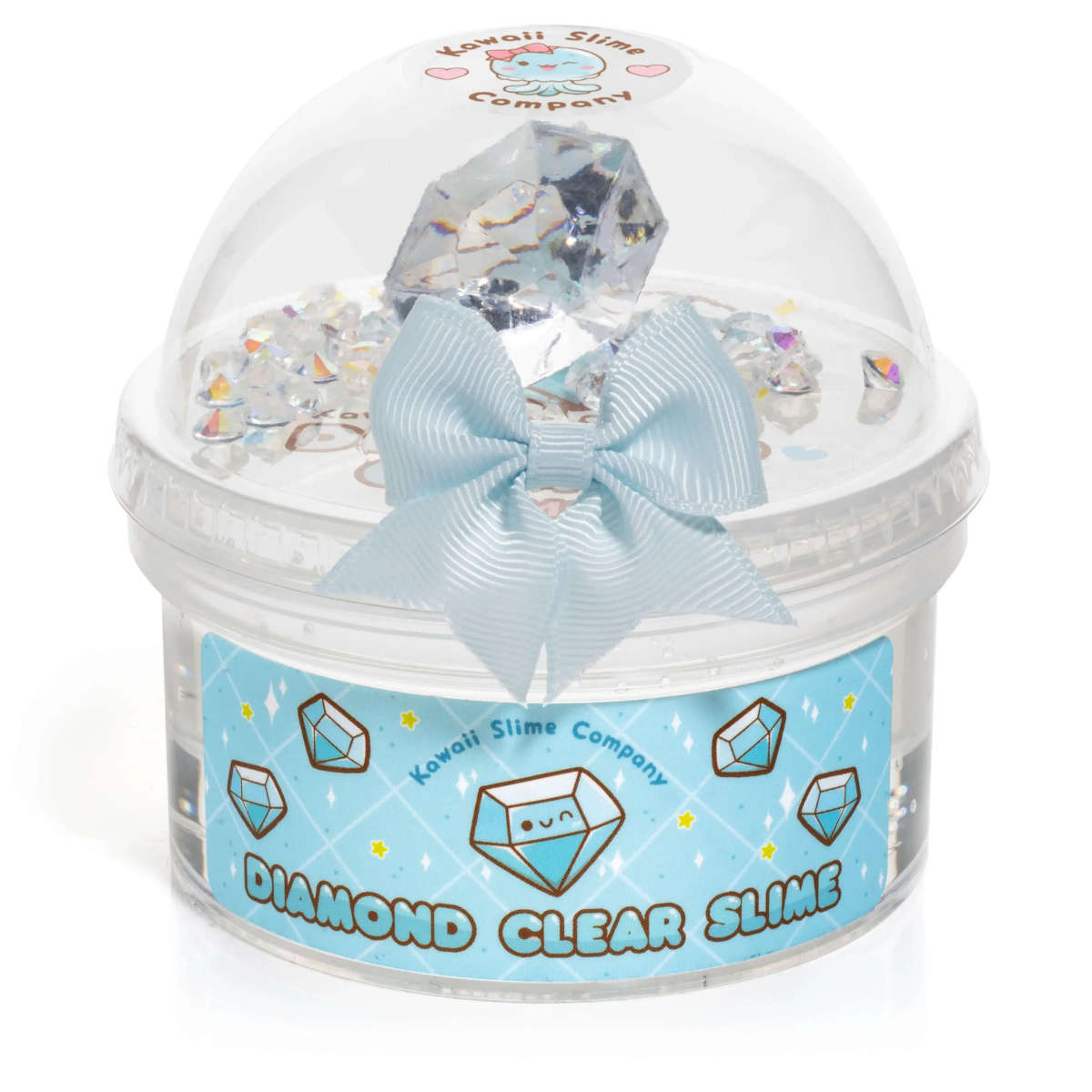 Kawaii Slime Diamond Clear Putty Slime