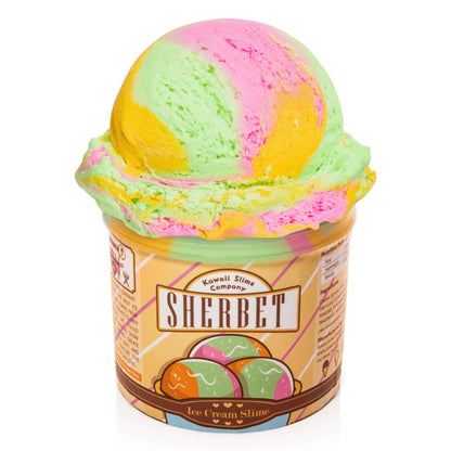 Kawaii Slime Sherbet Scented Ice Cream Pint Slime