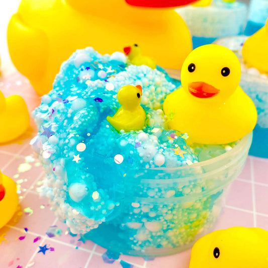 Kawaii Slime Squeaky Clean Bubble Bath Floam Slime