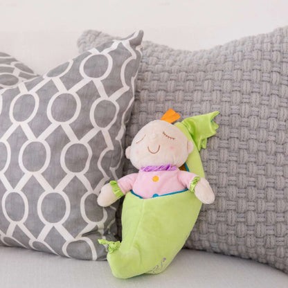 Manhattan Toy Company Snuggle Pods Sweat Pea Beige