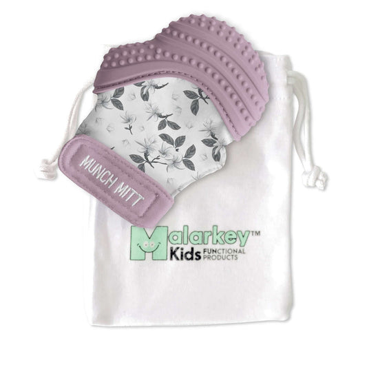 Malarkey Kids Munch Mitt Lilac Bloom