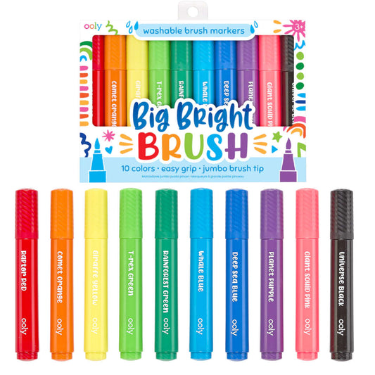 ooly Big Bright Brush Markers