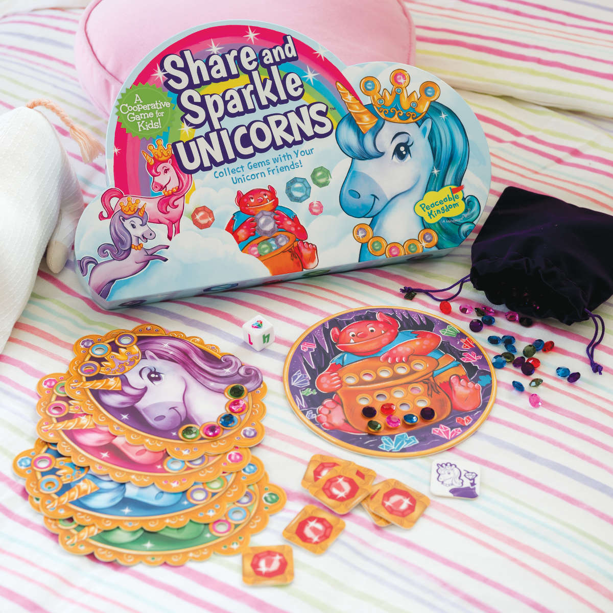 Peaceable Kingdom Share and Sparkle Unicorns