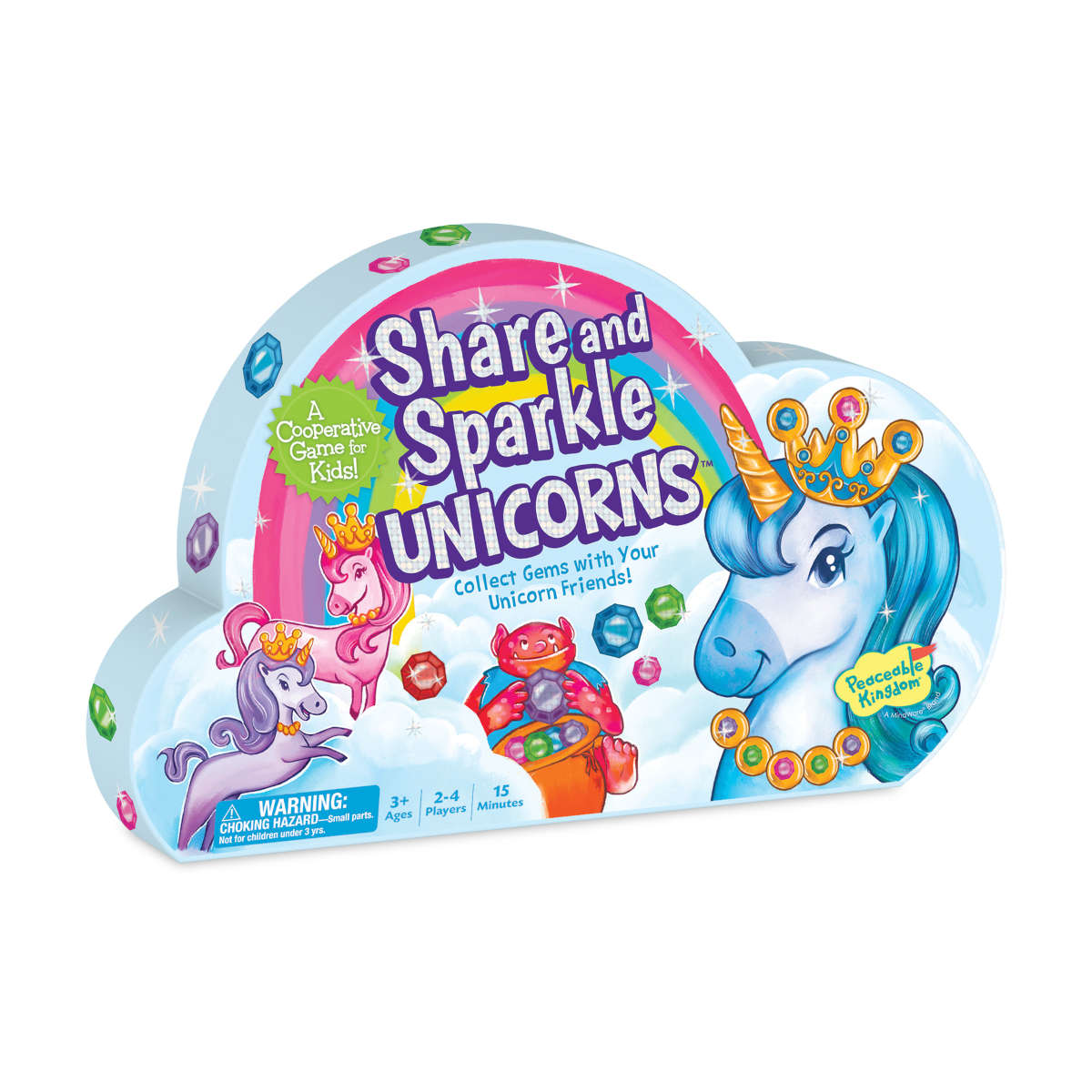 Peaceable Kingdom Share and Sparkle Unicorns